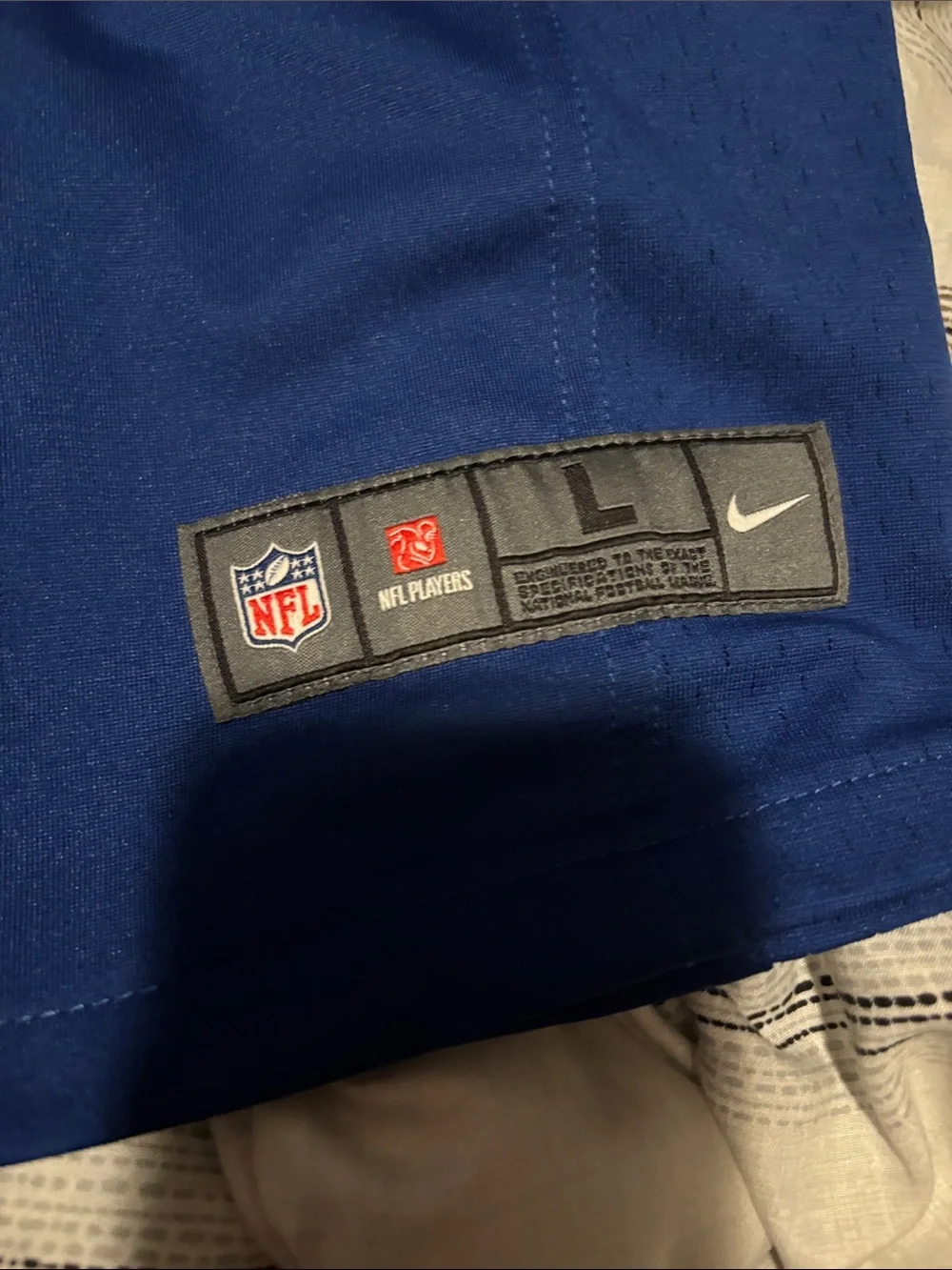 Nike Royal Blue NY Giants Football Jersey #26 Barkley